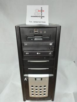 Midi Tower - AMD Athlon II X4, 2GB RAM, 80GB HDD, ASUS 7100 GS
